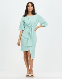 Honey and Beau - Don't Be Shy Tie Dress