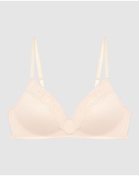 Passionata - Brooklyn Lace Trim V-Neck Wireless Padded Bralette