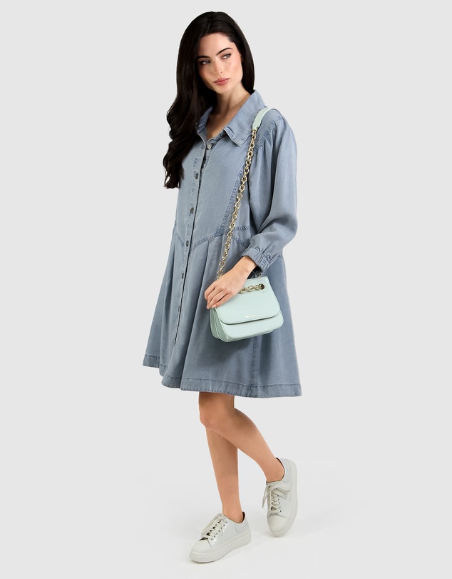 Belle & Bloom - Supercut Denim Dress
