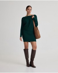 Oxford - Juliette Knitted Rib Dress