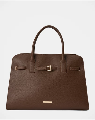 Forever New Curve - Clara Curve Buckle Tote Bag