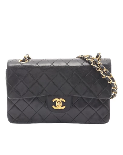 Pre-Loved by Azura Reborn - Pre-Loved Small Classic Lambskin Double Flap