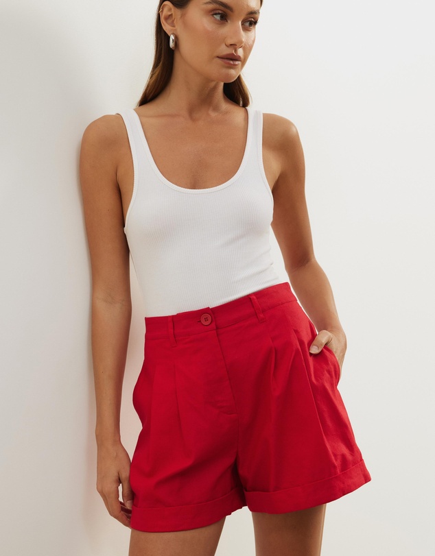 Atmos&Here - Isla Linen Blend Shorts