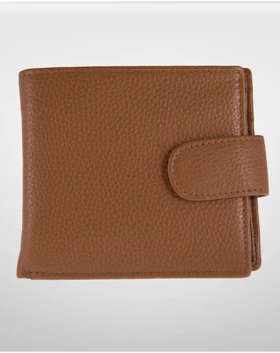 DENTS - Beauley RFID Pebble Grain Leather Bifold Press Stud Wallet