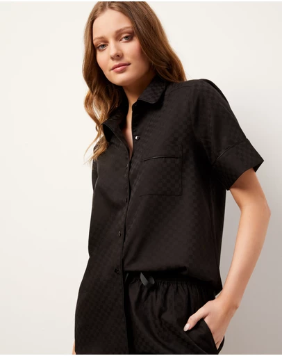 Wanderluxe Sleepwear - The Ash Boxer Set
