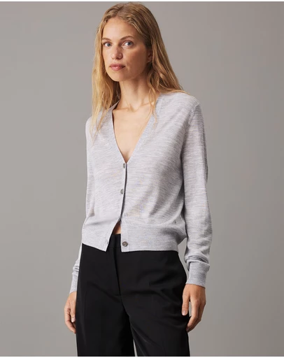 Calvin Klein - Acetate Blend Cardigan Jumper