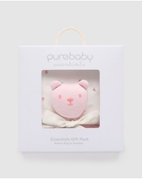 Purebaby - Bunny Rug  & Snookie Gift Pack-Babies
