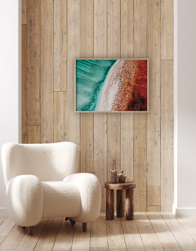Olive et Oriel - Sand to Sea WA Art Print