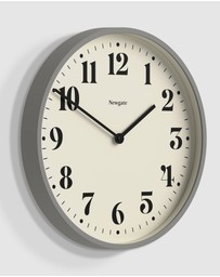 Newgate - Newgate Number Two Wall Clock Matte Posh Grey