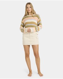 Billabong - Womens Bright Sol Crew Neck Sweater