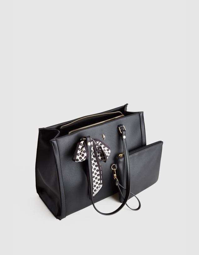 Laura Jones - Scarf Work Tote Bag