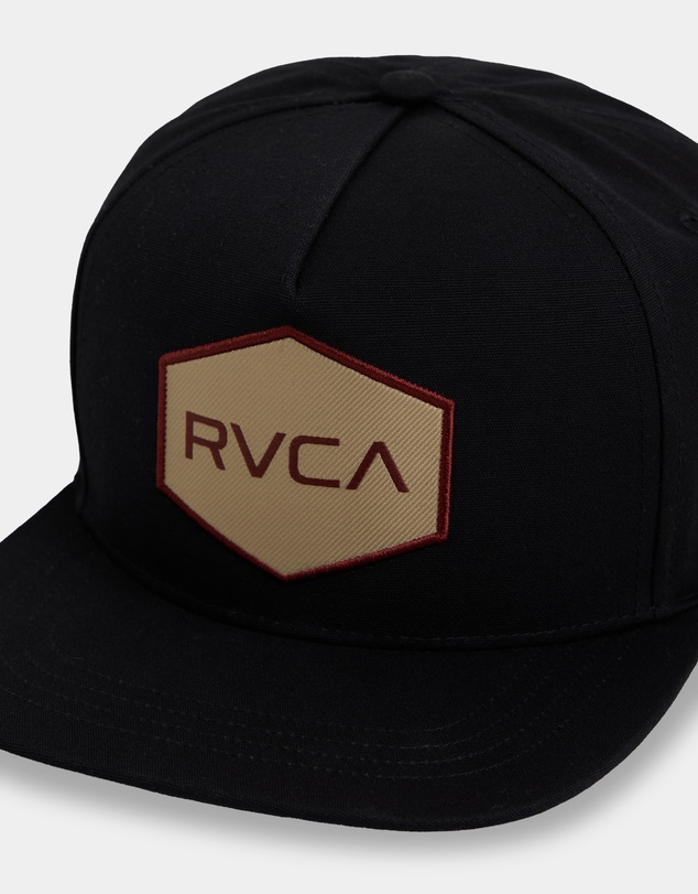 RVCA - Mens Commonwealth Patch Snapback Cap