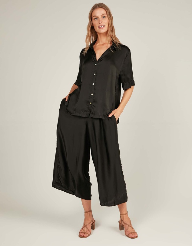 Primness - Glossed Loose Pant