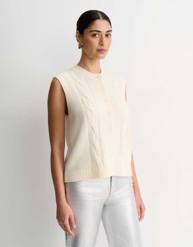 Sportscraft - Pearl Chunky Cable Vest