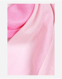 Ozwear Connection Uggs - Ugg 100% Merino Wool Tie Dye Scarf Pink and Rose