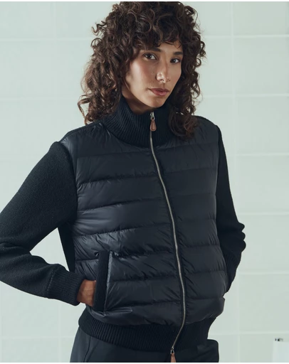 IDA+S - Sutton Nylon Knit Bomber