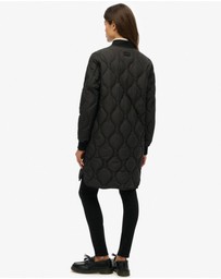 Superdry - Long Quilted Liner Jacket
