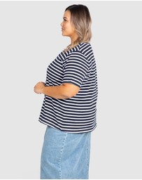 Love Your Wardrobe - Cassie Stripe Tee