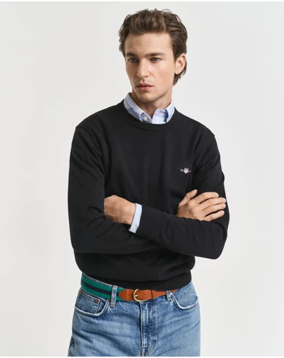 Gant - Classic Cotton Crew Neck Sweater