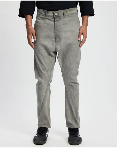 Surrounded By Ghosts - The Ruby Low Crotch Tailored Denim Pants