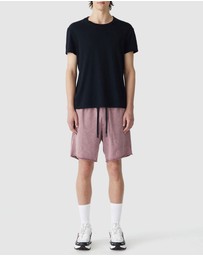 Bassike - Acid Dye Raw Double Jersey Shorts