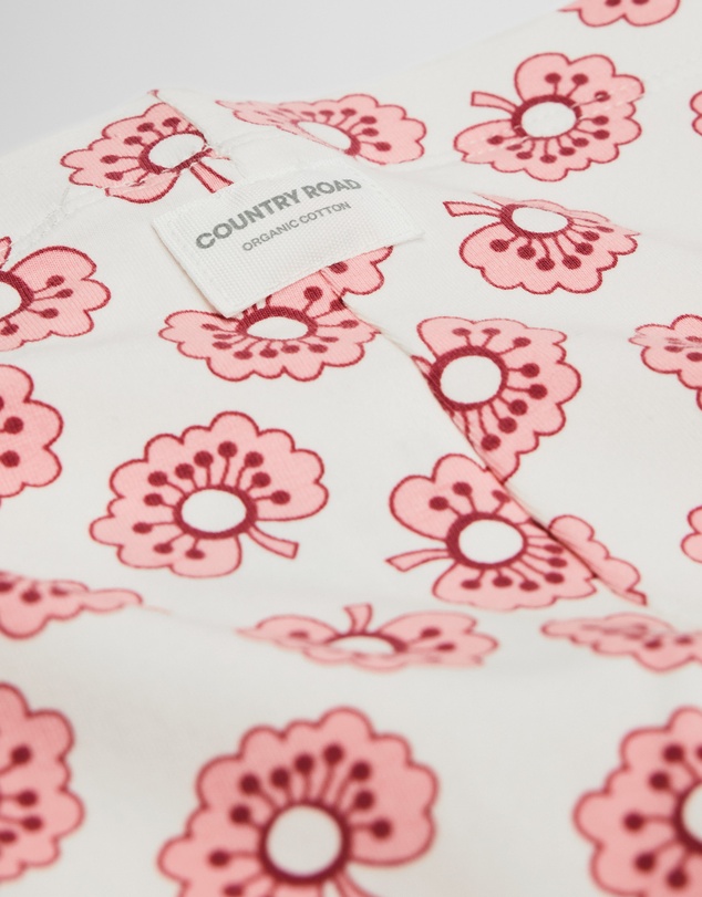 Country Road - Organically Grown Cotton Blend Printed Legging