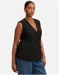 Forever New Curve - Myra Curve Sleeveless Blazer