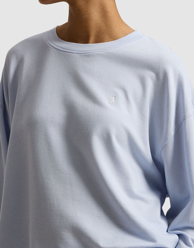 Polo Ralph Lauren - Club Terry Long Sleeve Cotton Jersey Pyjama Set