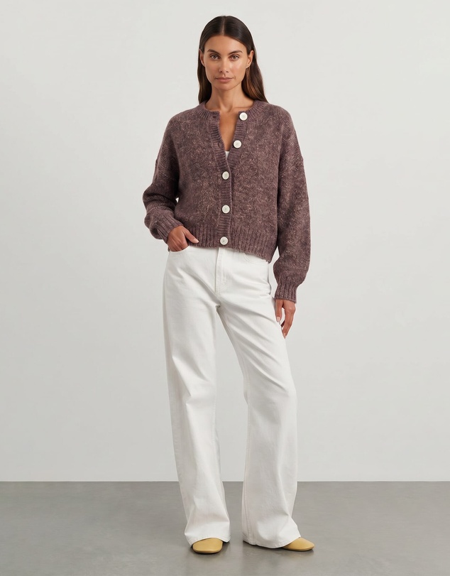 Jag - Lily Fluffy Knit Cardigan