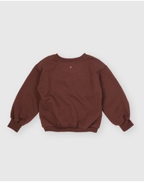 Goldie + Ace - Comfy Embroidered Sweater - Babies-Kids
