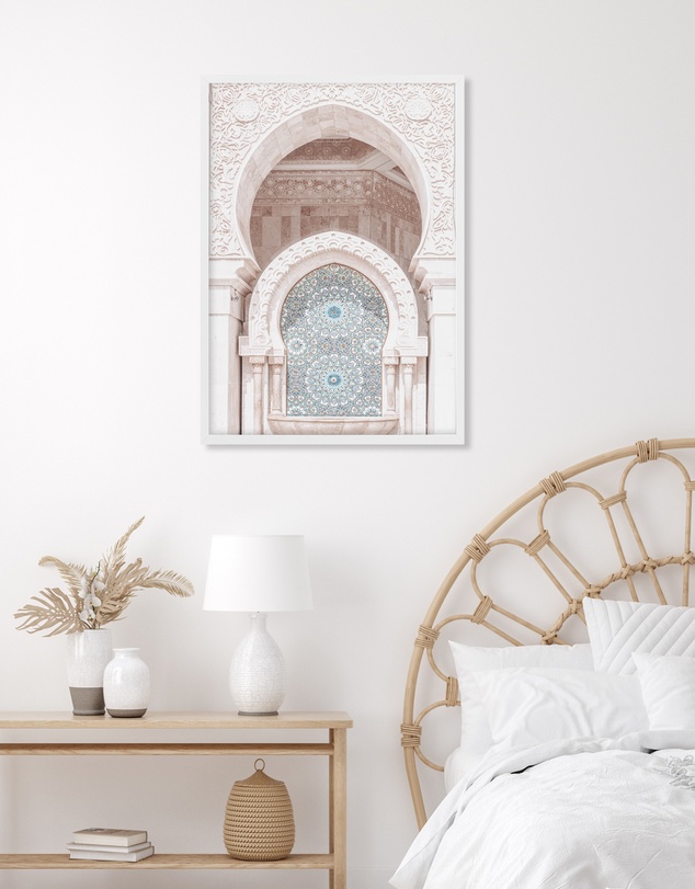 Olive et Oriel - Moroccan Arches II Hassan Art Print