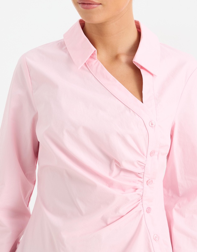 Calli - Caden Asymmetrical Button Through Shirt