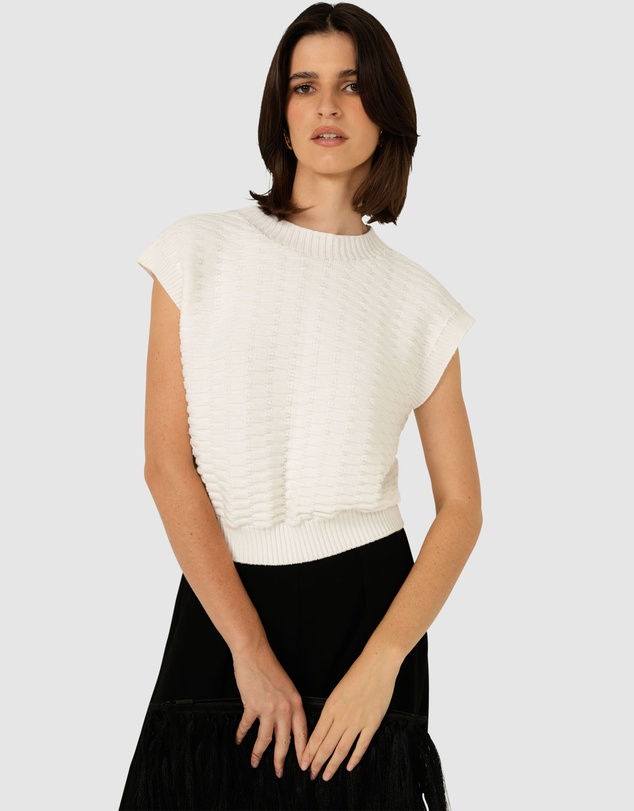 SACHA DRAKE - Bubble Knit Top