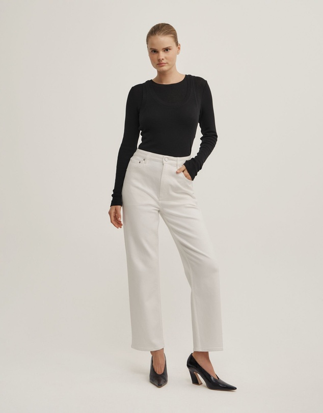 Witchery - Straight Crop Jeans