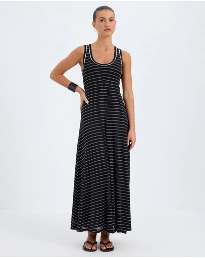 Calli - Taylor Stripe Tank Dress
