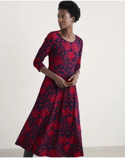 Seasalt - Seasalt Cornwall Red Veronica Dress