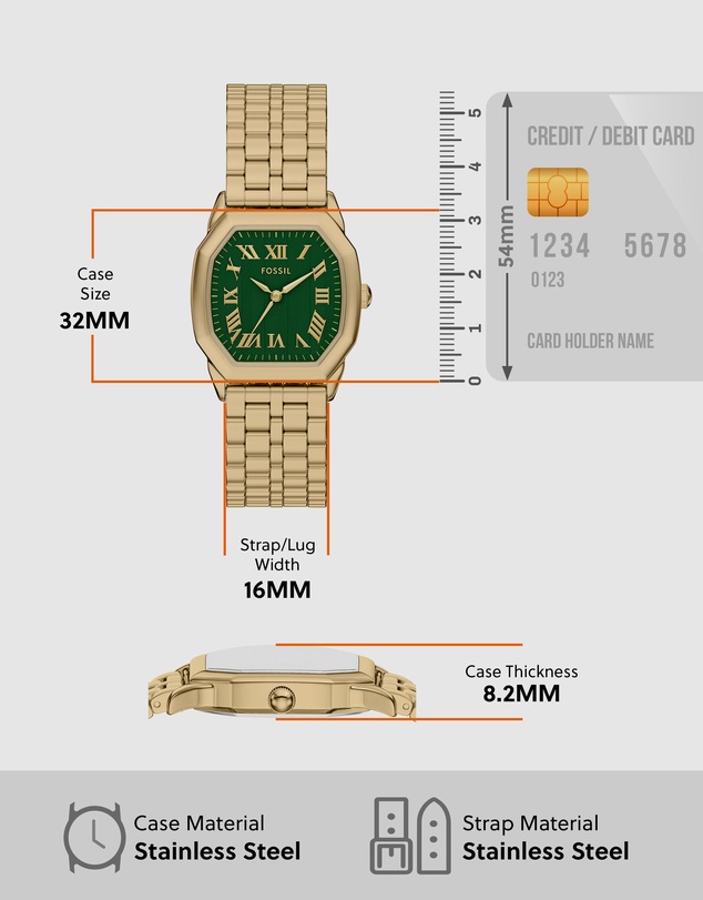 Fossil - Harlow Gold Analogue Watch