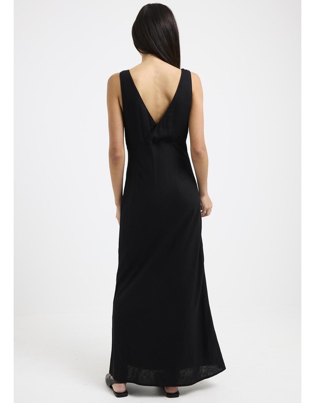 Subtitled - Kaia V Neck Midi Dress