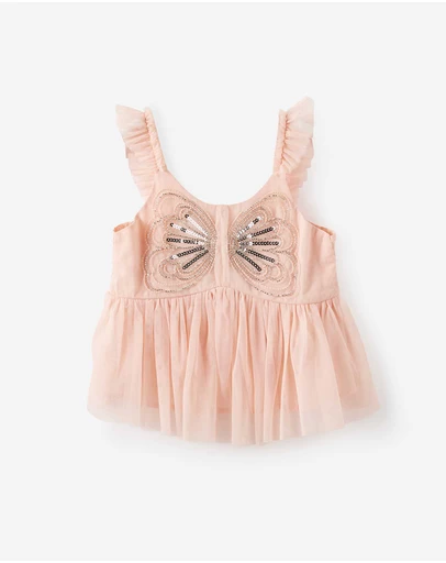 Cotton On Kids - Embellished Sleeveless Top
