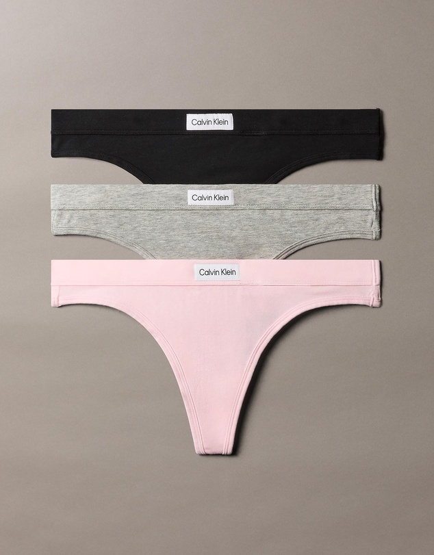 Calvin Klein - 3-Pack Classic Comfort Thongs