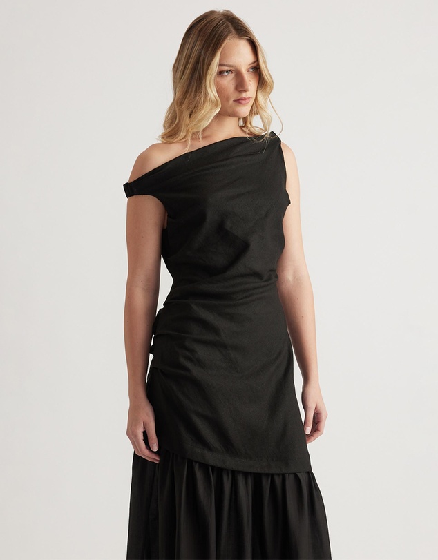 Decjuba - Daniella Spliced Maxi Dress