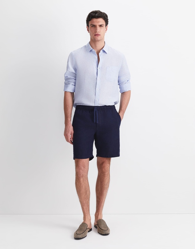 Sportscraft - Caffery Yarn Dyed Linen Short