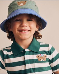 Huxbaby - Peekaboo Hux Polo Tee - Babies-Kids