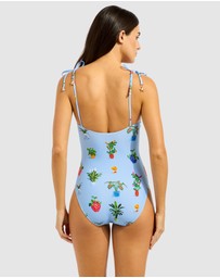 Seafolly - Playa Bonita Ruched Underwire One Piece Swimsuit
