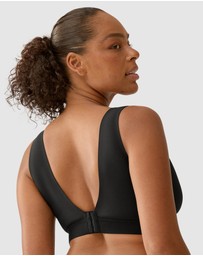 Naturana - Back & Side Smoothing Wirefree Crop Top Bra