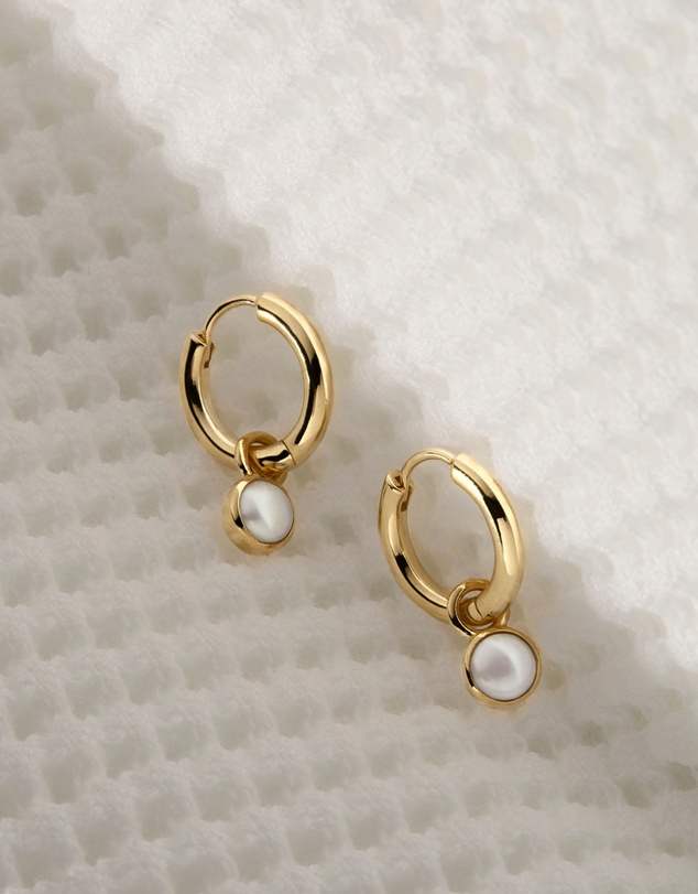 Najo - Heavenly Pearl Gold Earring