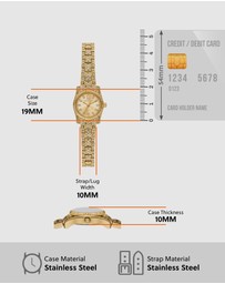 Michael Kors - Lexington Gold Analogue Watch