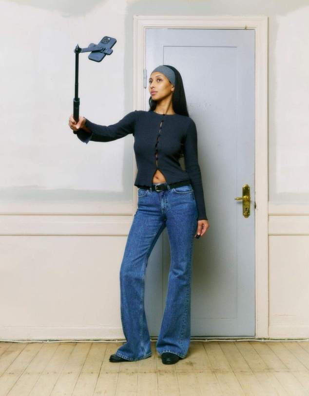 Dr Denim - Erica Button Rib Top