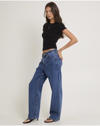 Insight - Bobby Baggy Dad Denim Jeans Petite