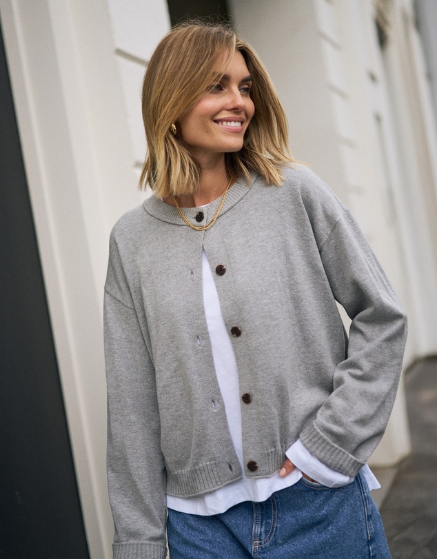 Ceres Life - Pippa Long Sleeve Knit Cardi